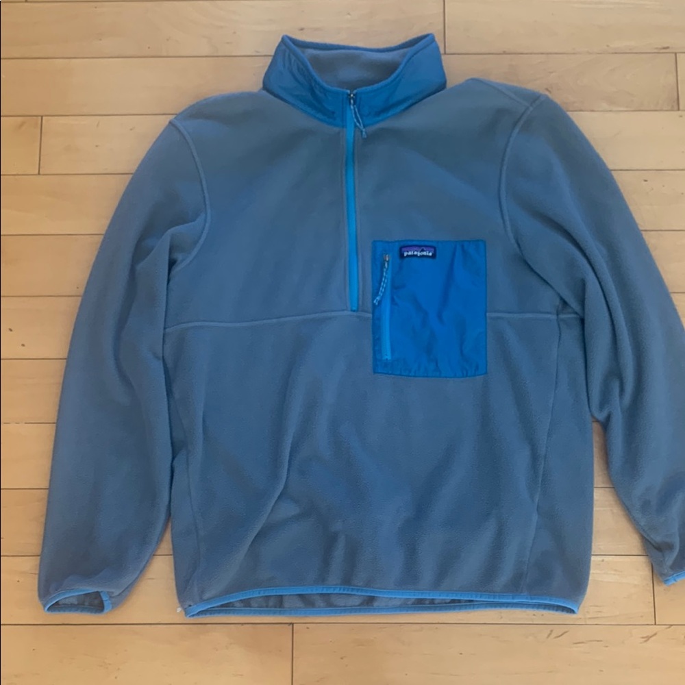 patagonia fleece half zip
